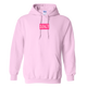 PI PHI- Pink Matchbox Sorority Hooded Sweatshirt