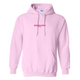 AXO- Pink Smile Back Sorority Hooded Sweatshirt