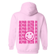 ADPI- Pink Smile Back Sorority Hooded Sweatshirt