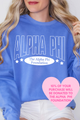 APHI- Outline Arch Philanthropy Comfort Colors Sweatshirt