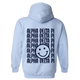 ADPI- Blue Smile Back Sorority Hooded Sweatshirt