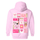 SK- Pink Matchbox Sorority Hooded Sweatshirt