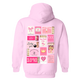 SIGMA- Pink Matchbox Sorority Hooded Sweatshirt