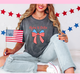 Patriotic Bow Sorority Tee