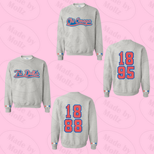 Team USA Crewneck Sorority Sweatshirt