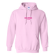 CHI O- Pink Smile Back Sorority Hooded Sweatshirt