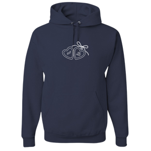 SDT- Love Knot Locket Sorority Hooded Sweatshirt