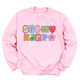 SK- Patchwork Sorority Crewneck Sweatshirt