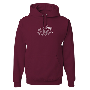 SK- Love Knot Locket Sorority Hooded Sweatshirt