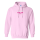 DZ- Pink Smile Back Sorority Hooded Sweatshirt