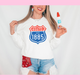 Route 66 Crewneck Sorority Sweatshirt