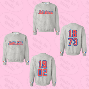 Team USA Crewneck Sorority Sweatshirt