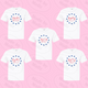 Circle of Stars Sorority Tee