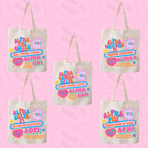 The Abby Sorority Tote Bag