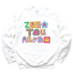 ZTA- Patchwork Sorority Crewneck Sweatshirt