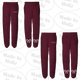 Maroon Script and Bows Sweatpants