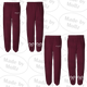 Maroon Script and Bows Sweatpants