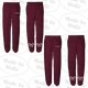 Maroon Script and Bows Sweatpants