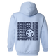 AGD- Blue Smile Back Sorority Hooded Sweatshirt