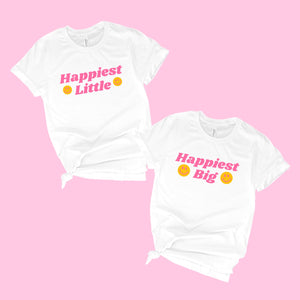 Happy Girl Big Little Shirt