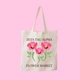 Flower Market Sorority Tote Bag