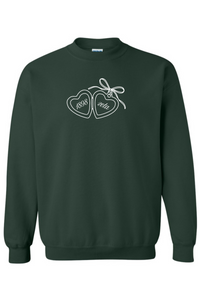 Love Knot Locket Crewneck Sorority Sweatshirt