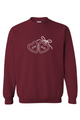 Love Knot Locket Crewneck Sorority Sweatshirt