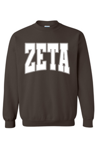 The Mollz Arch Crewneck Sorority Sweatshirt