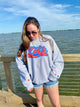 Team USA Crewneck Sorority Sweatshirt