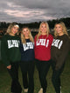 The Mollz Arch Crewneck Sorority Sweatshirt